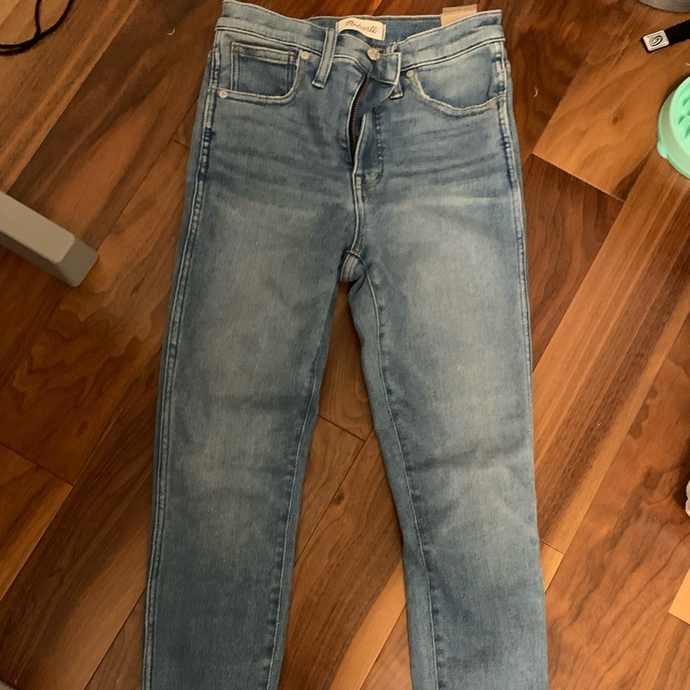 Madewell 10" high-rise skinny jeans size 27 NWT